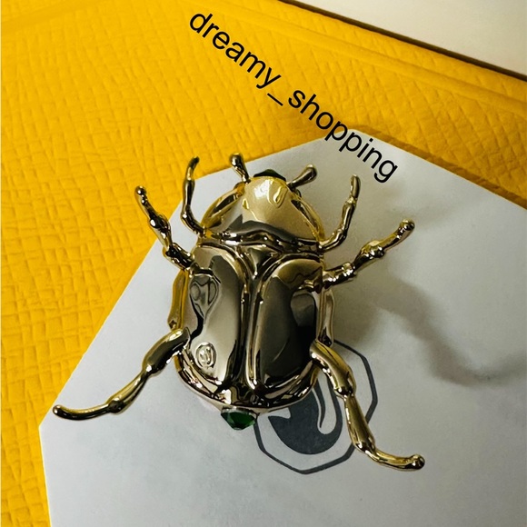 New In Box Authentic Swarovski SCS 2024 Beetle Crystal Metal Figurine #5668994 - Picture 12 of 16